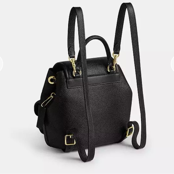 Coach Hadley Black Mini Backpack - Picture 3 of 10